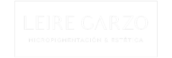 Logo Leire Garzo Blanco